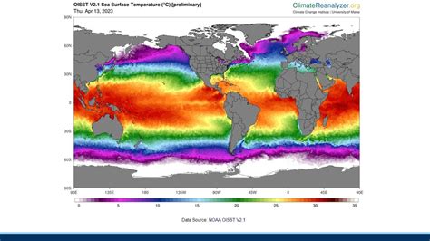 The surface of the ocean is now so hot it's broken every record since satellite measurements ...