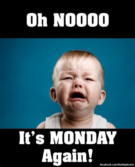 Oh Nooo Its Monday Again Pictures, Photos, and Images for Facebook, Tumblr, Pinterest, and Twitter