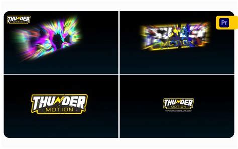 Colorful Light Rays Logo Reveal Motion Graphics Template Rays Logo ...