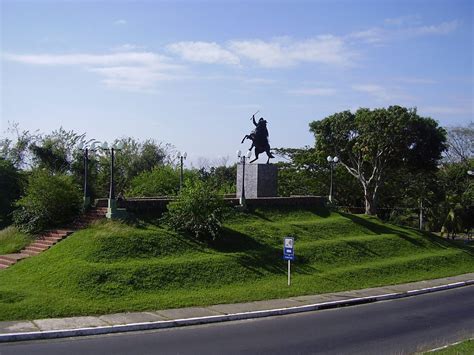 Equestrian statue of José Antonio Paez in Cocorote (Yaracuy) Venezuela