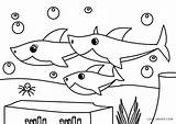 Free Printable Baby Shark Coloring Pages For Kids sketch template