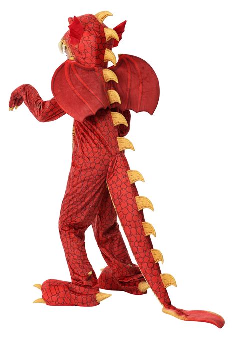 Child Deluxe Red Dragon Costume