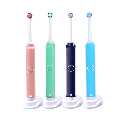 AZDENT 220V Rotating Type Electric Toothbrush Rechargeable Tooth Brush ...