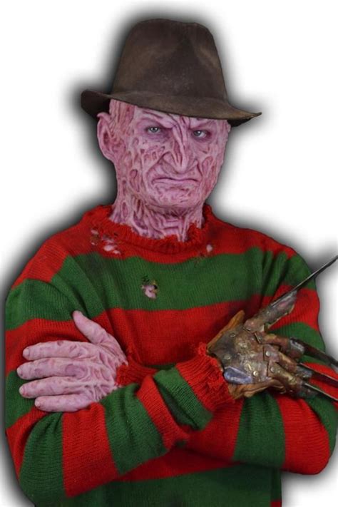 Silicone Mask Freddy Krueger PT 4 Halloween Mask - Etsy | Freddy krueger, Halloween masks ...