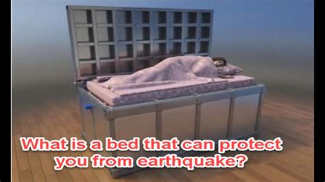 earthquake protection bed - YouTube