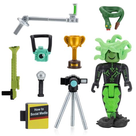 Buy Roblox Avatar Shop Series Collection - Social Medusa Influencer with Selfie Stick Figure ...