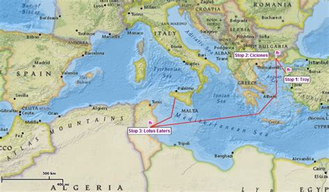 Stops 1-3 - Odyssey Map Project