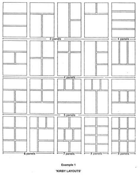 Comic Book Template 5 Panels - Josema1987