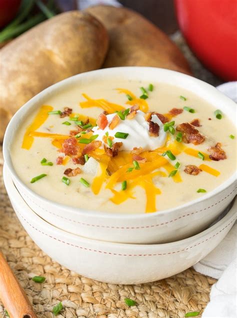 Loaded Baked Potato Soup | I Wash You Dry