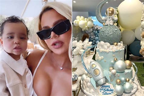 Khloé Kardashian Throws Son Tatum Space Themed 1st Birthday Party