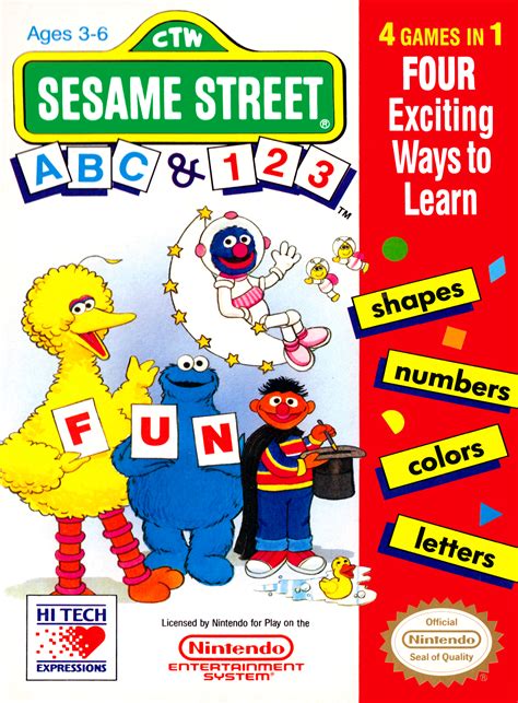 Sesame Street ABC & 123 Details - LaunchBox Games Database