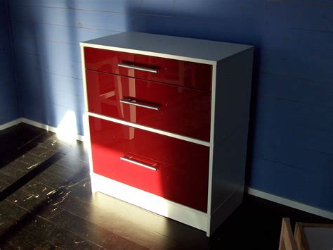 Red file cabinet | hmmm.....only 2 hours to build it once I … | Flickr