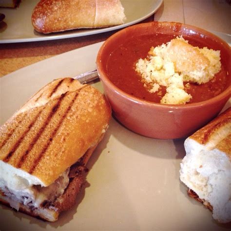 You Pick 2 @ Panera Bread | Steak & white cheddar sandwich a… | Flickr