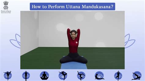 How to Perform Uttana Mandukasana - YouTube