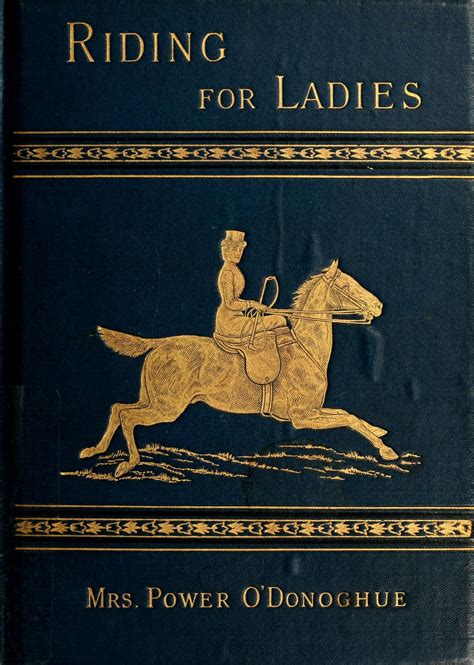 Riding for ladies : with hints on the stable | Horse books, Antique books, Beautiful book covers