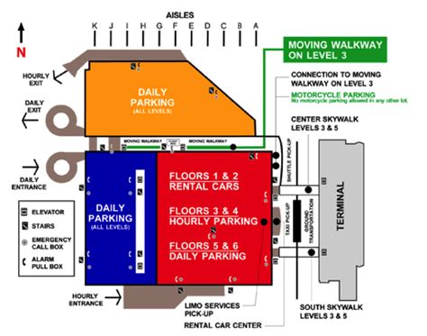 MKE PARKING MAP | Airport Parking Guides