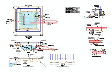 Decanter Pool In DWG (532.92 KB) | CAD library