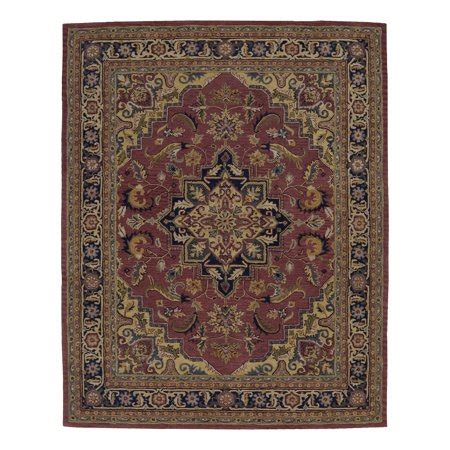 Nourison India House Area Rug, Red | Wool area rugs, Area rugs, India house