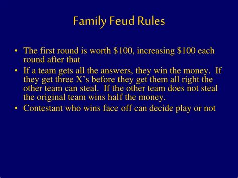 PPT - Family Feud Template PowerPoint Presentation, free download - ID:1289215