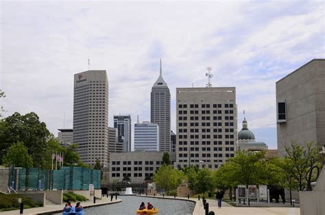 Indianapolis - Canal Walk | Downtown Indy view from the cana… | Flickr