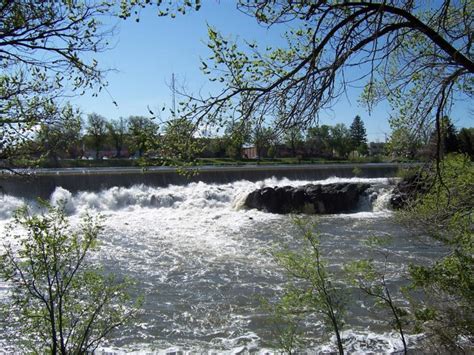 The Beauty of the Greenbelt in Idaho Falls Idaho Check out the Falls!