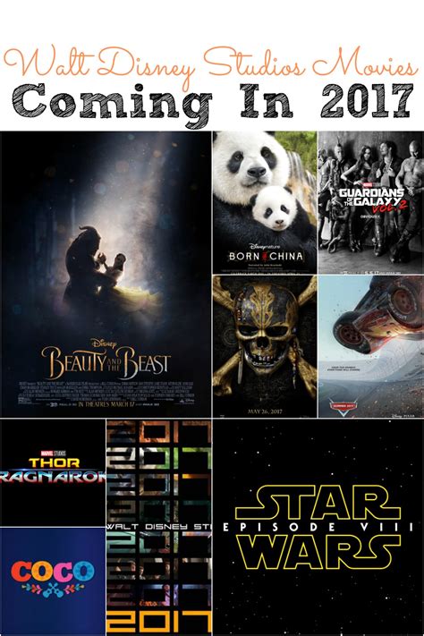 Walt Disney Studios Movies Coming In 2017