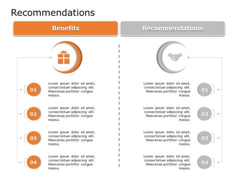 Recommendation Slide Template