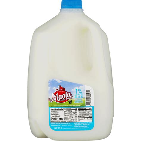 Maola 1% Low-Fat Milk, 1 Gallon - Walmart.com - Walmart.com