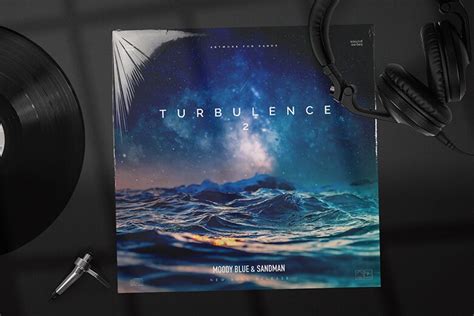 Turbulence Album Cover Art - Photoshop PSD