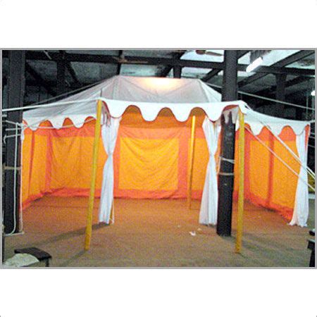 White Color Easy Installation Waterproof Canvas Tents at Best Price in Mumbai | Varsha Fibre-Fab ...