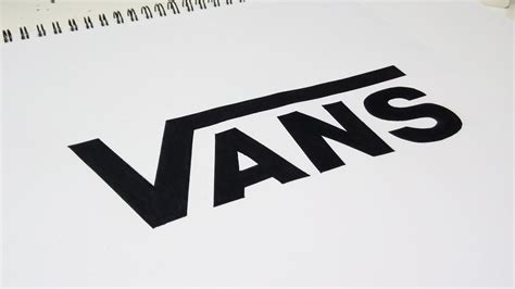 How to Draw the VANS Logo - YouTube