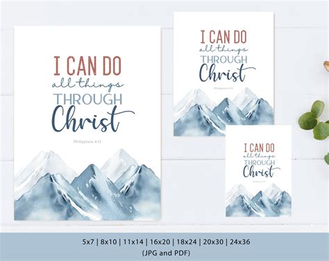 2023 LDS Youth Theme I Can Do All Things Through Christ - Etsy