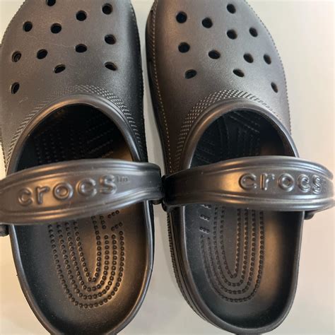 Crocs Men's Black Clogs | Depop