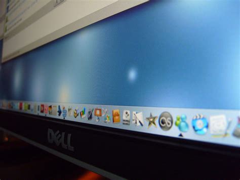 OS X Dock | Mac OS Dock on Dell 2007WFP. | DeclanTM | Flickr