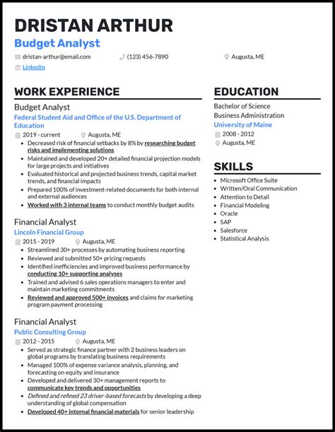 3 Real Budget Analyst Resume Examples That Worked in 2025