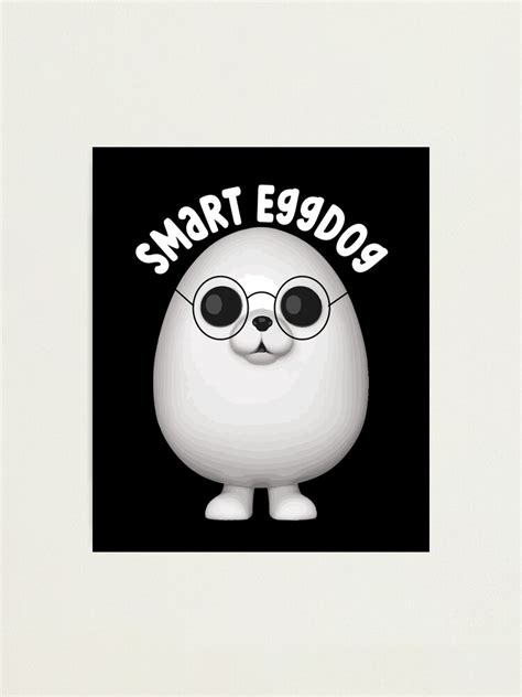 "Eggdog meme sticker- Eggdog meme" Photographic Print for Sale by ...