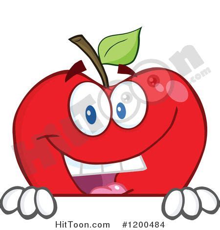 Free vector clipart, Red day, Red apple