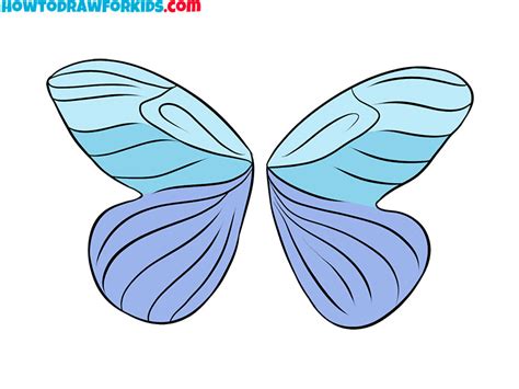 How to Draw Fairy Wings - Easy Drawing Tutorial For Kids