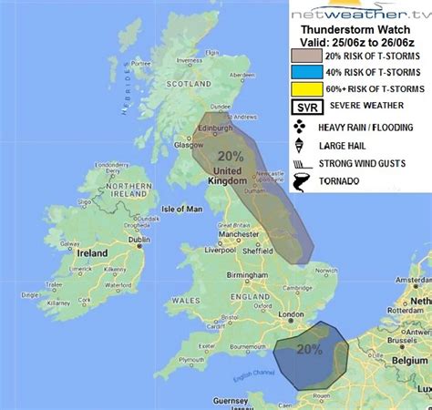 UK weather forecast: Thunderstorms strike with heavy rain to cause more ...