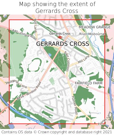 Where is Gerrards Cross? Gerrards Cross on a map