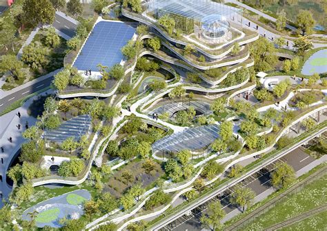 Vincent Callebaut proposes "soft mobility" through cascading green ...