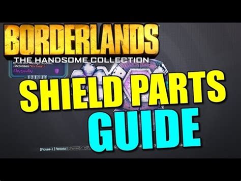 Borderlands: Shield Parts Guide - What Are They & What Do They Do ...