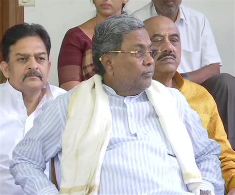 'I need to respect democracy': Siddaramaiah resigns as Congress ...