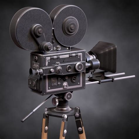 3d model classic film camera | Vintage film camera, Camera film tattoo ...