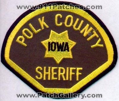 Iowa - Polk County Sheriff - PatchGallery.com Online Virtual Patch ...