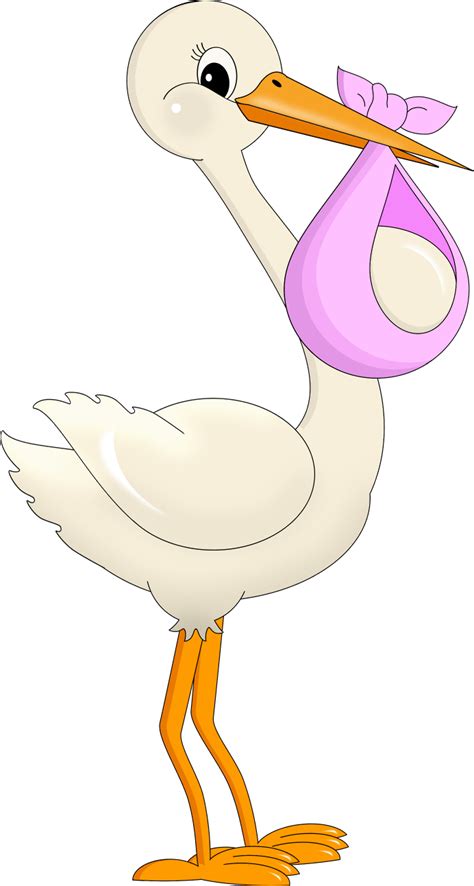 Baby shower White stork Child Infant Clip art - child png download ...