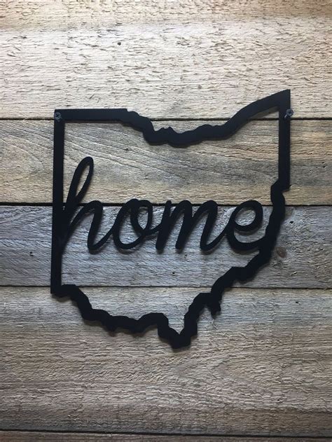 Home Sign Wall Art Wall Decor Metal Signage Metal Signs | Etsy in 2021 | Metal signage, Wall ...