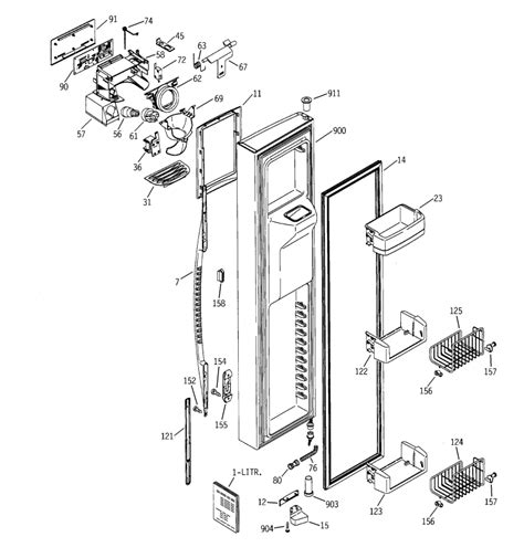 Ge Profile Arctica Refrigerator Parts Diagram | Reviewmotors.co