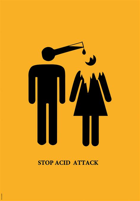 Poster Monday: Stop Acid Attack | Poster Poster | Nothing but posters