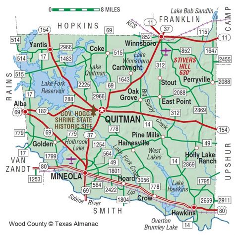 Quitman Texas Map - Printable Maps